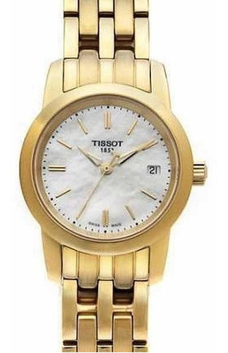 Reloj Tissot Mujer Dream T0332103311100 Acero Dorado Zafiro