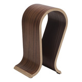 Soporte Para Auriculares, Madera De Nogal, En Forma De U, An