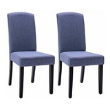 Ac Pacific Kate - Silla De Comedor, Color Azul