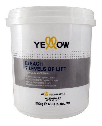 Yellow Polvo Decolorante Bleach 7 Leavel - g a $180