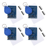 Aitiao Kit De 4 Piezas Rfid Mifare Rc522 Rf Ic Módulo De S.