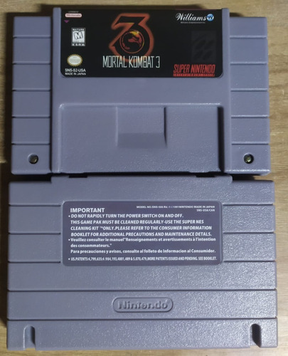 Mortal Kombat 3 | Super Nintendo (snes) - Nintendo