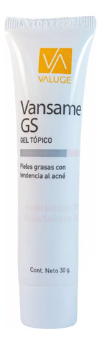 Vansame Gs Gel X 30 Gr Tipo De Piel Grasas