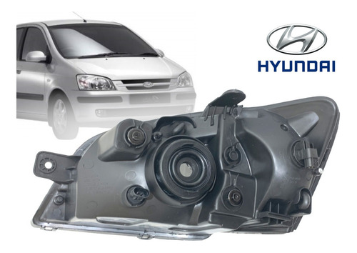 Faro Derecho Para Hyundai Getz (2008 - 2012) Foto 4