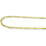 Cadena Fina Oro Rose Gold Filled 14k - Eslabon 5x1 - 60cm