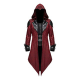 Chaqueta Con Capucha Estilo Gótico Assassin Creed Steampunk