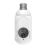 Câmera De Lâmpada 2.4g/5ghz Wifi Outdoor 300w E27 Bulb Camer