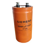Condensador Siemens 100v 15.000uf