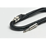 Cable Pro Audio Plug Mono A Canon Xlr Hembra 3,6 Mts