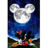 5d Pintura Diamante, Zorro, Mickey Kit De Punto De Cruz