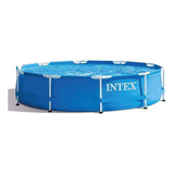 Piscina Estrutural 4.485 Litros Armação Redonda - Intex