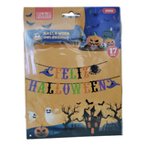 Guirnalda Feliz Halloween Colgador - Letrero 17 Pcs