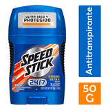 Desodorante Speed Stick Xtreme Ultra 24/7 Ultra Seco 50 G Fragancia Aloe Vera