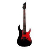 Guitarra Elétrica Ibanez Grg 131 Dx Bkf Black Flat Grg131dx 