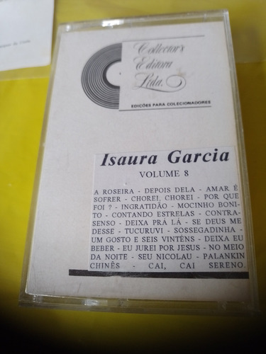 Fita Cassete  Assim Era O Rádio' Isaura Garcia Vol. 8