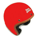 Casco Moto Retro Vintage Royal Enfield Rojo Matte Motos.shop