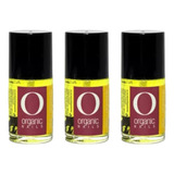 3pack Aceite Para Cutícula Aroma Piña 15ml - Organic Nails