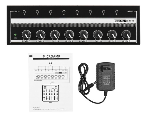 Amplificador De Auriculares Ha800 Audio Amp. Mini Audio