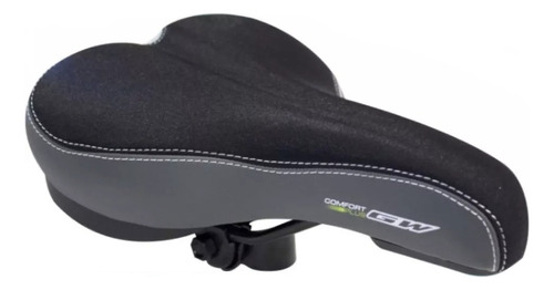 Sillín Gw Comfort Plus En Gel Con Resortes Para Bicicleta 