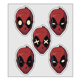 Planilla De Stickers Deadpool 28cm Aprox