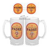 Mug Cervecero Taza Regalo Para Papa Vidrio Opalizado 08