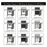 Yiham Kw632 - Barras Aromáticas Para Weber Genesis Ii 300 Se