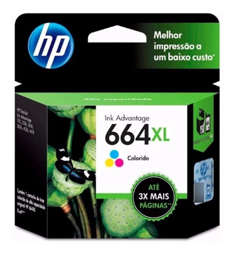 Cartucho Hp 664 Xl 1115 2135 2675 3635 3775 3835 4535 4675