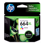 Cartucho Hp 664 Xl 1115 2135 2675 3635 3775 3835 4535 4675