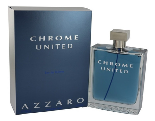 Perfume Chrome United Azzaro Masculino 200ml Edt - Original