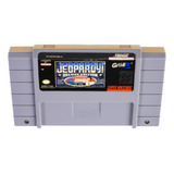 Jeopardy Deluxe Edition Original Playtronic Super Nintendo