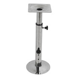 Soporte De Mesa Con Pata De Pedestal Para Yate, Acero Inoxid