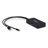 Adaptador Mini Dp A Hdmi/usb 3.0 Con Ethernet