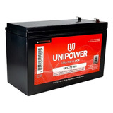 Bateria Unipower Selada 12 Volts 7a Alarmes, Cerca, Nobreak