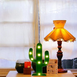 Lampara Decorativa Led En Diseño De Cactus