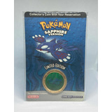 Collectors Coin Pokémon Sapphire Version Gameboy Advance