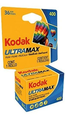 Kodak 603 4078 Ultramax 400 - Pelicula Negativa  1.378 in 