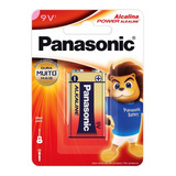 5 Baterias Alcalinas Panasonic 9v