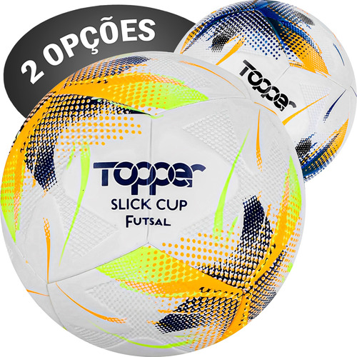 Bola Futsal Topper Slick Cup Pu Tecnofusion Macia - Original