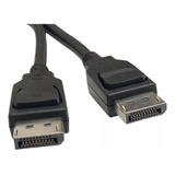 Cabo Displayport X Displayport 1.2 4k 3 Metros Blindado