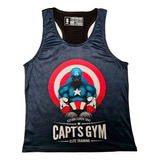 Camiseta Olímpica Gym Batman Superman Capitán Hulk + Comics