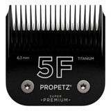 Lâmina Tosa Pet 5f Titanium Super Premium 6,3mm Propetz