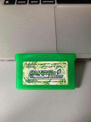 Pokemon Verde Hoja Japones P/ Game Boy Advance