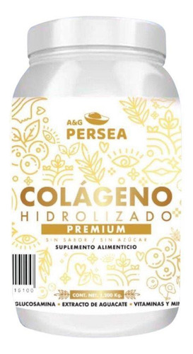 Colageno Premium A&g Persea 1.2 Kg, Sin Sabor 