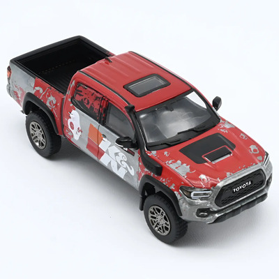 Camioneta Escala 1/64 Toyota Tacoma Trd Pro Ks-044-167-b Gris Oscuro