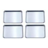 Moldes De Aluminio Para Galletas, Paquete De 4