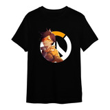 Camisa Camiseta Overwatch Tracer Personagem Jogo Ação 977