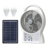 Ventilador Con Panel Solar 8 Gd-8029