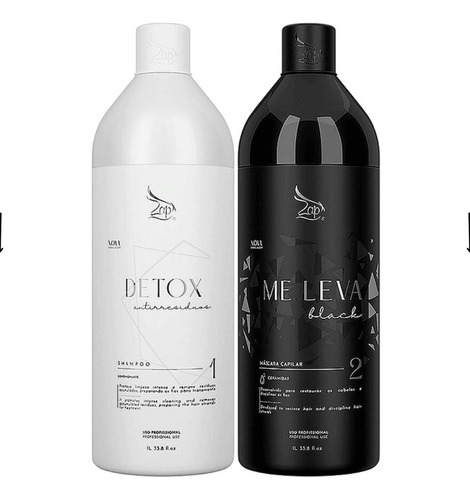 Kit Progressiva Me Leva Zap Profissional 2x1000ml