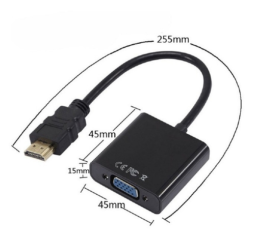 Convertidor De Hdmi A Vga Unidireccional