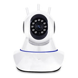 Camara Ip Wifi Vision Nocturna  2mpx 3 Antenas Lee Micro